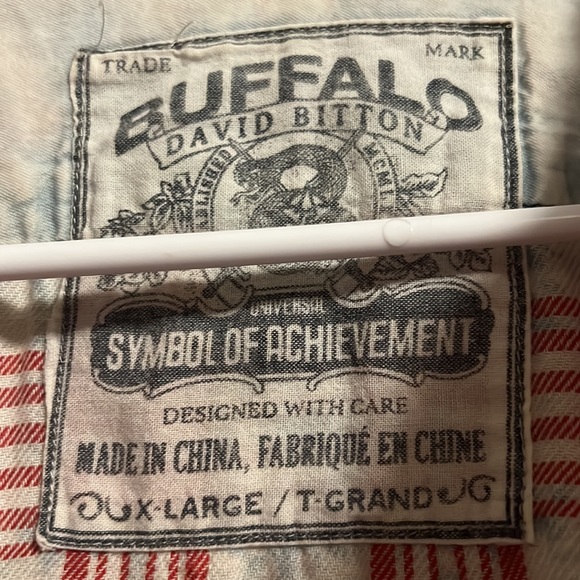 Buffalo David Bitton pearl snap flannel - Picture 2 of 6